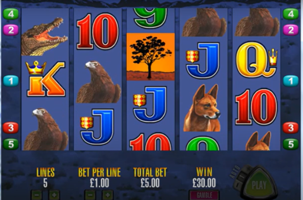 Red Pokie Machine game