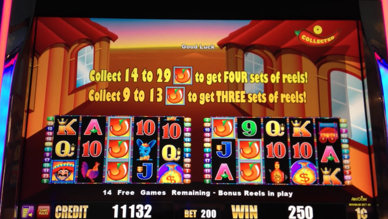 More Chilli Pokie casino playing